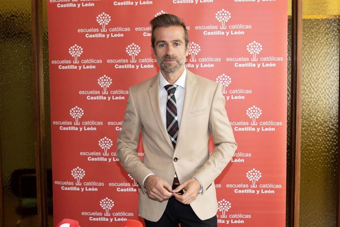 El secretario de Escuelas Católicas CyL, Leandro Roldán.