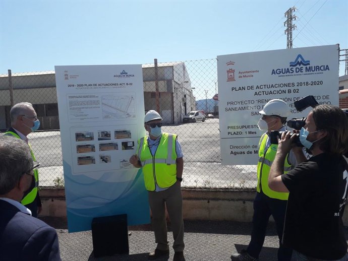 Aguas de Murcia moderniza la red de saneamiento del Polígono Industrial de San G