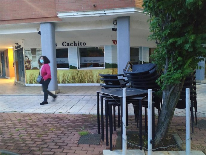 Los establecimientos hosteleros de Cáceres comienzan a solicitar la ampliación de sus terrazas