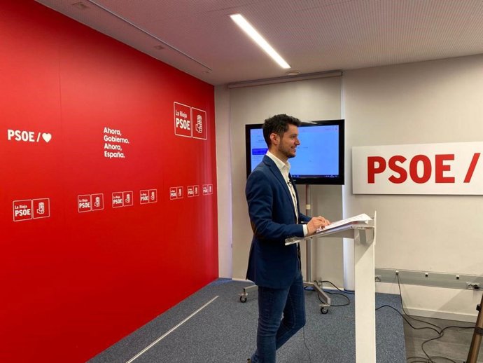 Raúl Díaz, en la rueda de prensa