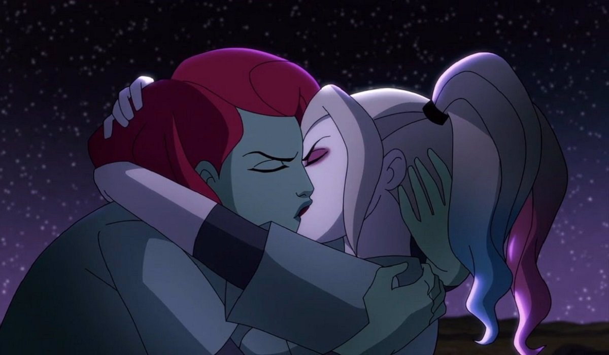Harley Quinn y Hiedra Venenosa, el beso más esperado
