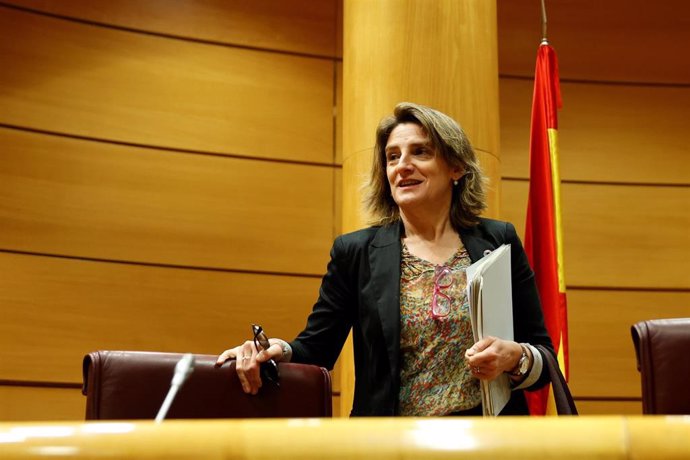 La vicepresidenta Cuarta del Gobierno y ministra para la Transición Ecológica y el Reto Demográfico, Teresa Ribera