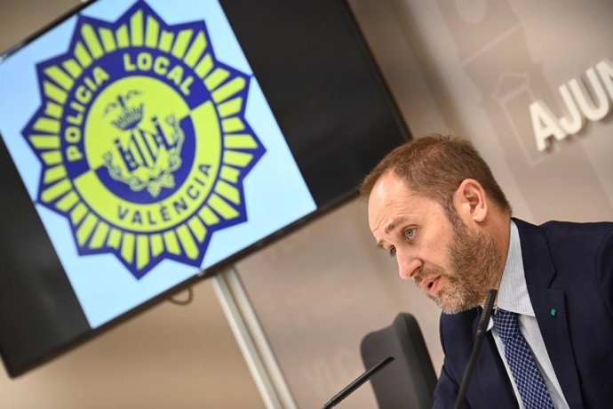 El concejal de Protección Ciudadana en el Ayuntamiento de Valncia, Aarón Cano