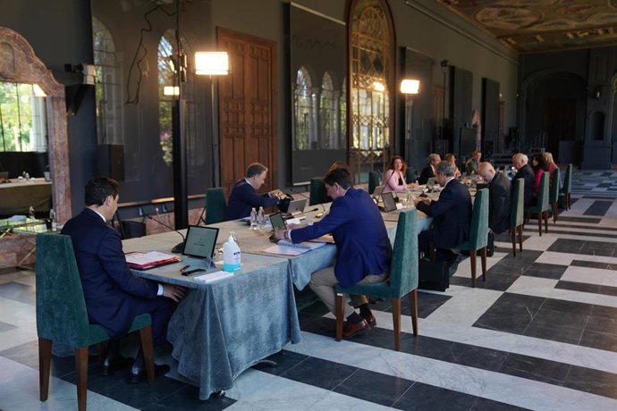 Reunión del Consejo de Gobierno andaluz presidida por Juanma Moreno.