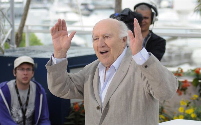 El actor Michel Piccoli en la 64 edición del Festival de Cannes 