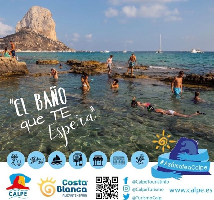 Cartel de la campaña de Calp.