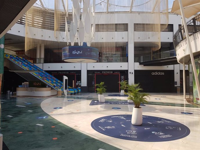 Centro comercial Islazul adaptado para la reapertura tras el Covid-19