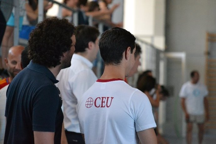 Imagen de archivo de un actividad deportiva en CEU Andalucía. 