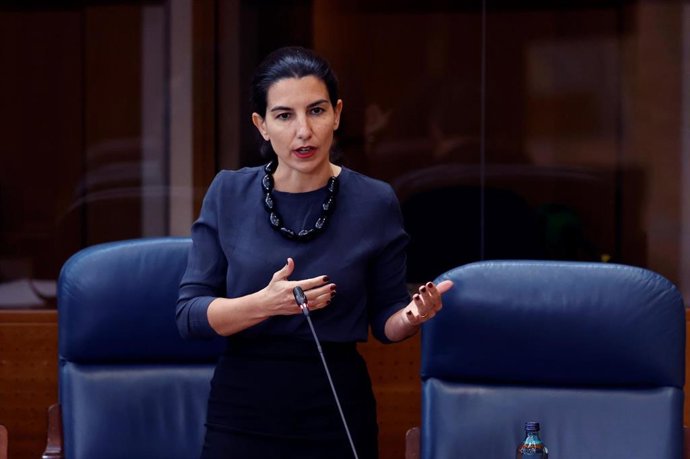 La portavoz de Vox, Rocío Monasterio, en una imagen de archivo