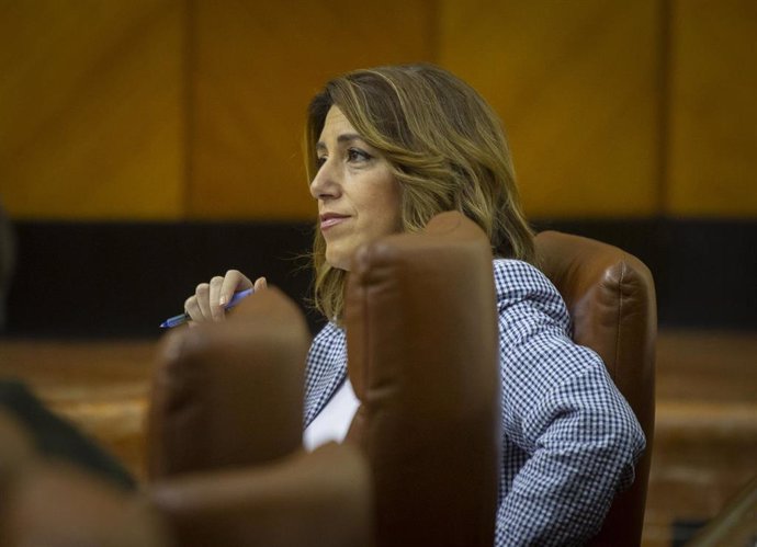 La secretaria general de PSOE-A, Susana Díaz