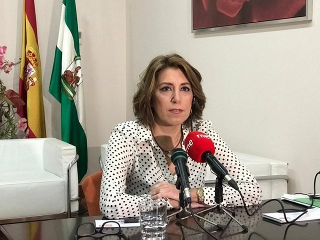 Susana Díaz, este martes