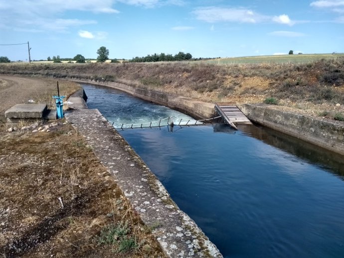 Rampa del Canal de Arriola, en la provincia de León.