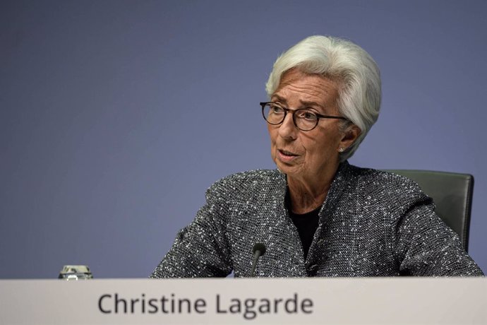 Christine Lagarde, presidenta del BCE