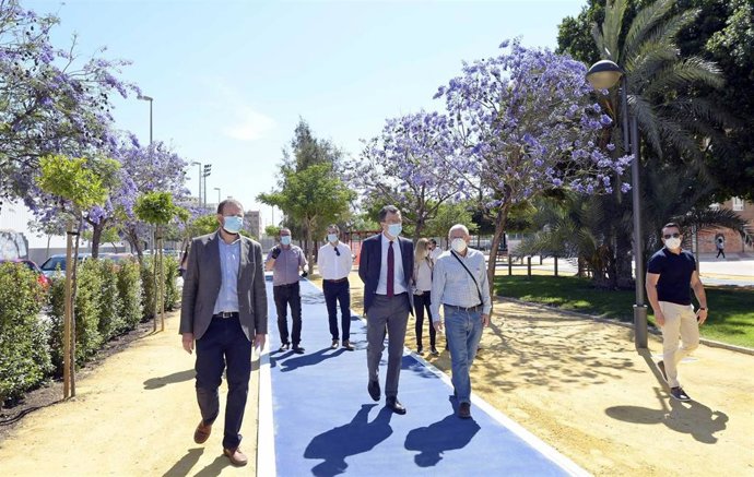 Abre al público el jardín Maestro Ibarra de Murcia, con cerca de 6.000 metros cuadrados de espacios