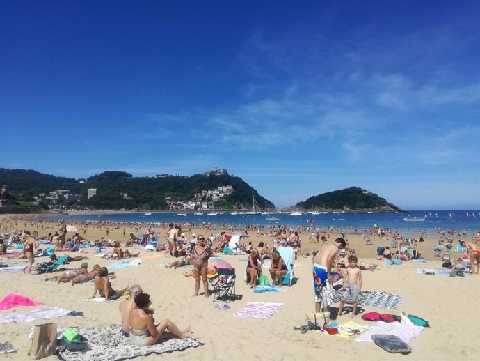 Playa de la  Concha de San Sebastián
