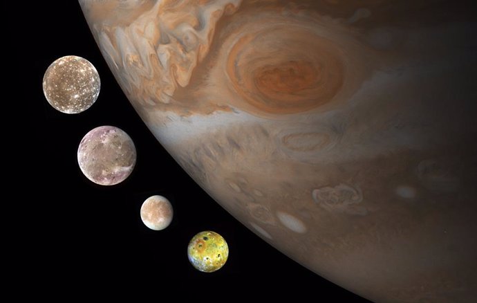 Nueva teoría sobre la formación sucesiva de las lunas de Júpiter