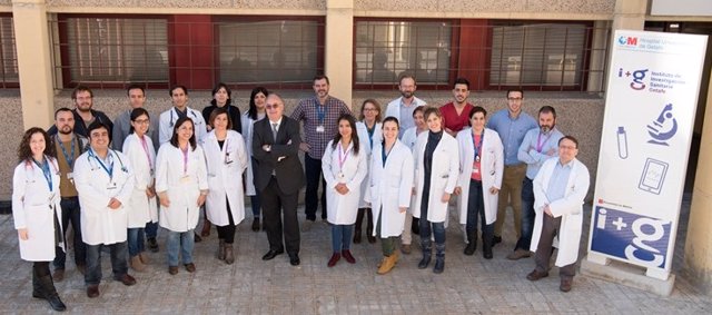 Grupo de investigación liderado por Leocadio Rodríguez-Mañas en el Hospital de Getafe