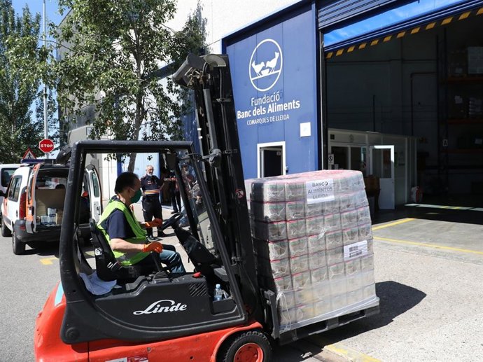 Coronavirus.- Mercadona entrega 8.000 kilos de lentejas al Banc dels Aliments de