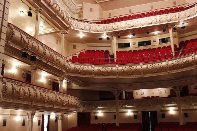 Imagen del interior del Gran Teatro de Huelva