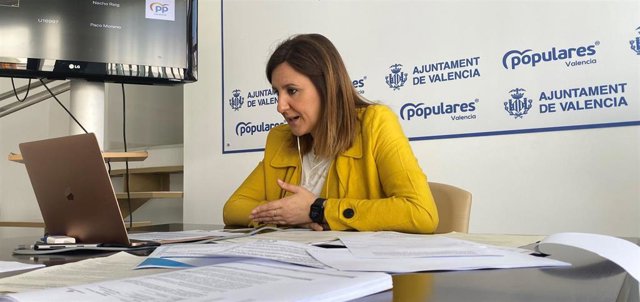 La portavoz del PP en el Ayuntamiento de València, María José Catalá.