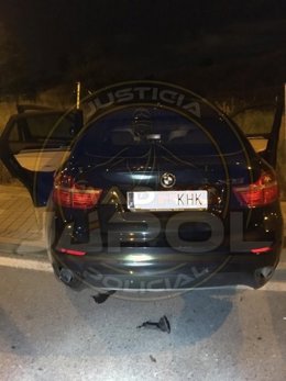 Imagen de uno de los coches sustraídos por los detenidos.