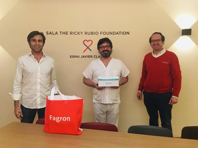 Acuerdo entre la Ricky Rubio Foundation y Fagron Foundation para combatir el coronavirus