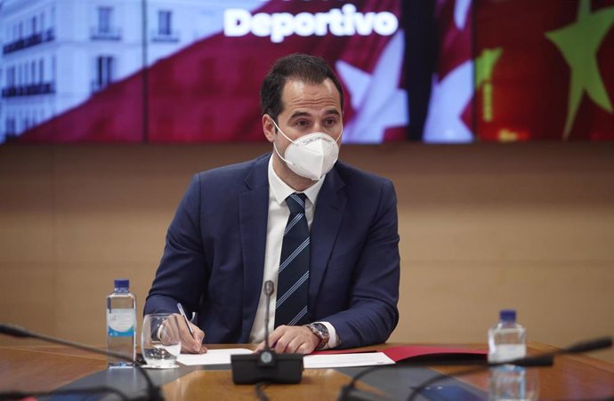 El vicepresidente, consejero de Deporte y Transparencia y Portavoz del Gobierno de la Comunidad de Madrid, Ignacio Aguado