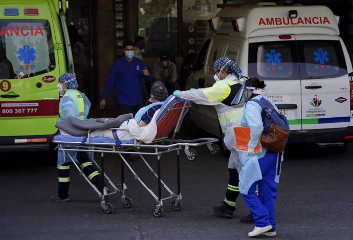 Hospital de Santiago de Chile durante la pandemia de coronavirus