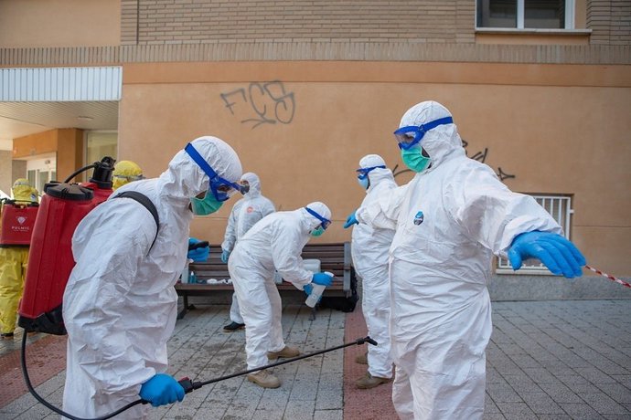 UME, desinfección, EPIS