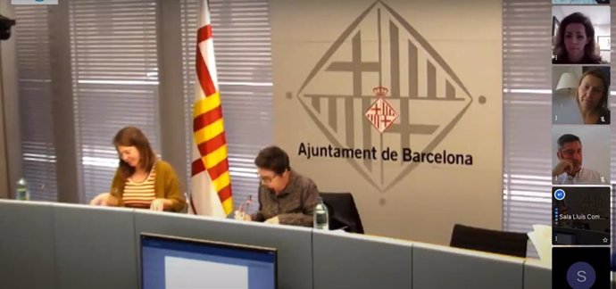 Comisión telemática de Ecología, Urbanismo, Infraestructuras y Movilidad de Barcelona.