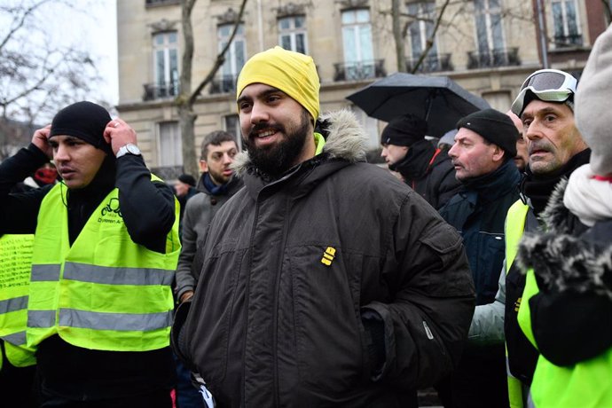 Eric Drouet, exlíder de los chalecos amarillos.