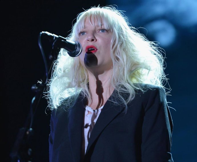 Singer Sia performs onstage at "TrevorLIVE LA" honoring Jane Lynch and Toyota for the Trevor Project