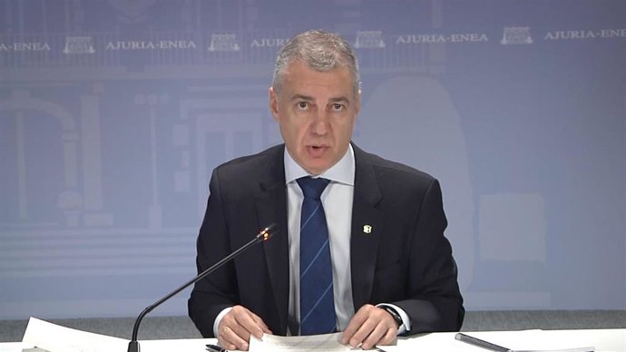 El lehendakari, Iñigo Urkullu.