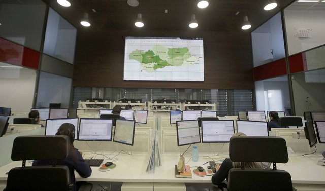 Sala del servicio 112