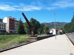 Estación de tren de La Pobla de Segur.