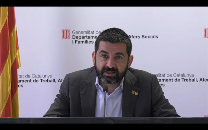 El conseller de Treball, Assumptes Socials i Famílies de la Generalitat, Chakir l'Homrani (arxiu)