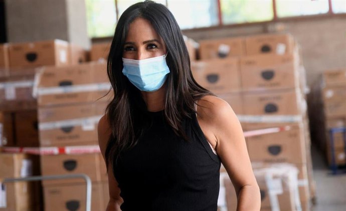 Begoña Villacís con Mascarilla, medida que va a ser obligatoria