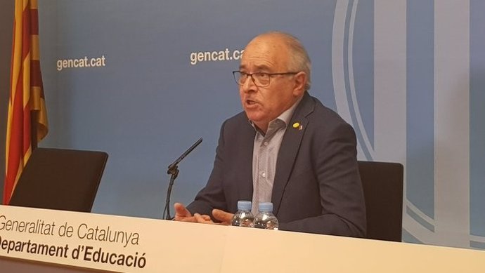 El conseller d'Educació Josep Bargalló