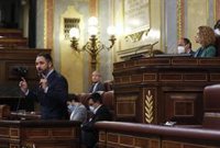 Abascal acusa a Marlaska de perseguir a los críticos: "Aquí un instigador de protestas, ¿qué va a hacer?"