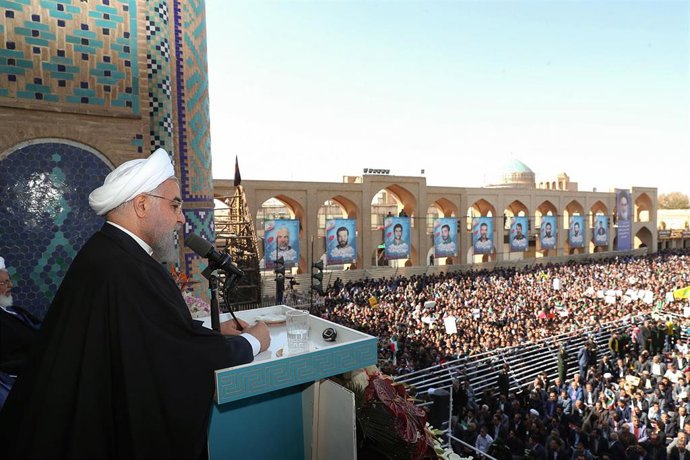 El presidente de Irán, Hasan Rohani