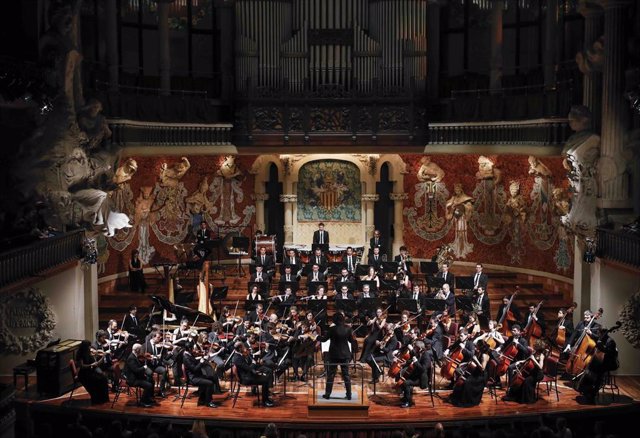 Imagen de la Orquesta Camera Musicae durante una actuación