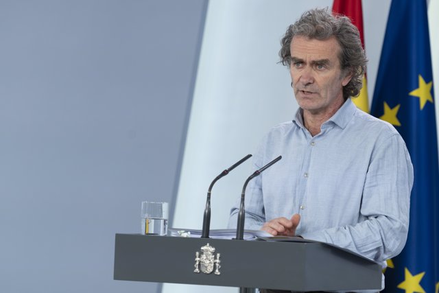 Fernando Simón en la rueda de prensa