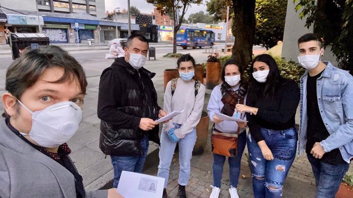 Coronavirus.- Cuatro de los 15 vascos atrapados en Colombia regresarán a Madrid 