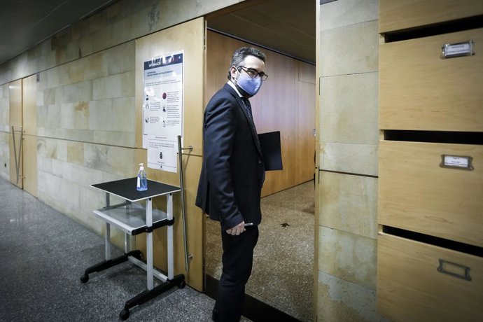 El ministre de Finanazas i portaveu del Govern d'Andorra, Eric Jover.