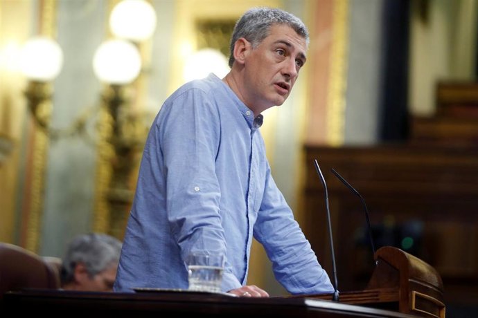 El diputado de Bildu, Oskar Matute.