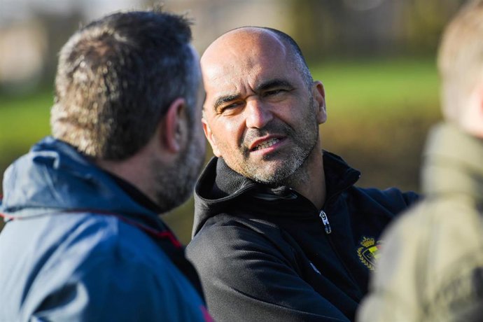 El seleccionador de Bélgica Roberto Martínez
