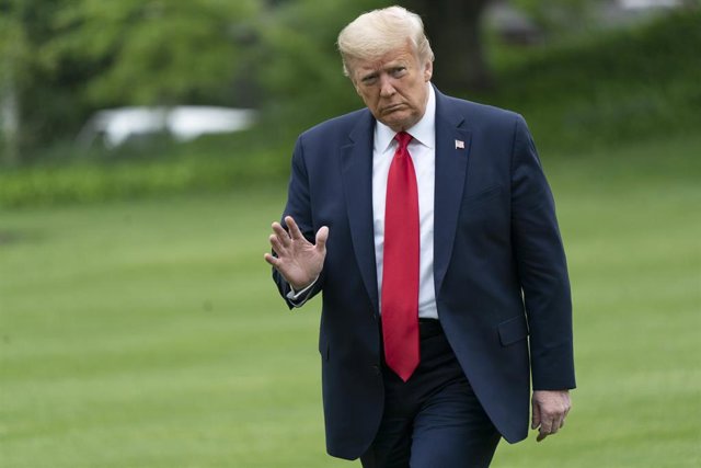 El presidente de Estados Unidos, Donald Trump. 