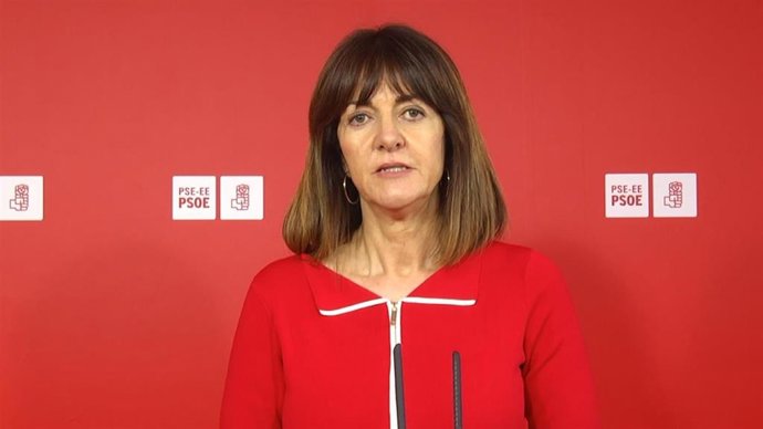 La secretaria general del PSE, Idoia Mendia.