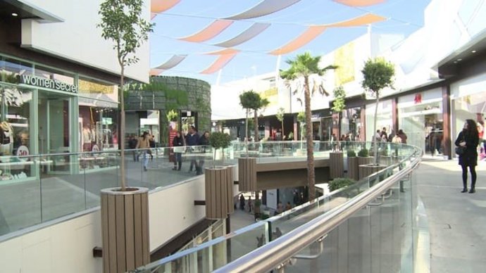 Imagen del centro comercial Holea, en Huelva capital