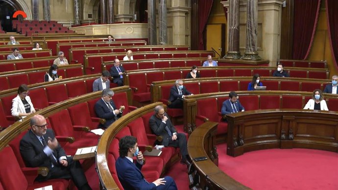 Pleno del Parlament del 21 de mayo.